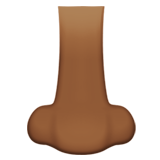 naso: carnagione abbastanza scura