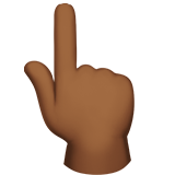 indice alzato: carnagione abbastanza scura