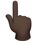 indice alzato: carnagione scura