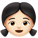 bambina: carnagione chiara