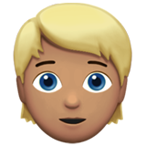 persona bionda: carnagione olivastra