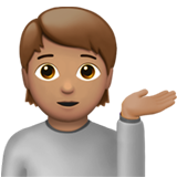 persona con mano capovolta: carnagione olivastra