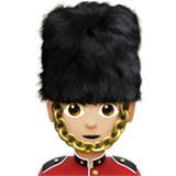 guardia: carnagione abbastanza chiara