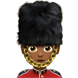 guardia: carnagione abbastanza scura