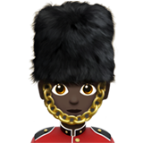 guardia: carnagione scura