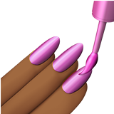 smalto per unghie: carnagione abbastanza scura