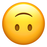 Emoticon capovolta