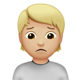 persona corrucciata: carnagione abbastanza chiara