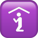 Persona inginocchiata Emoji