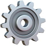 Ruota dentata Emoticon