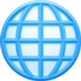 Globo con meridiani - Facebook