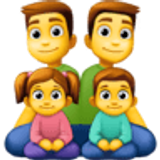 Famiglia: uomo, uomo, bambina e bambino - Facebook