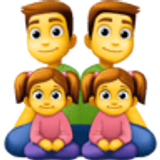 Famiglia: uomo, uomo, bambina e bambina - Facebook