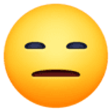 Faccina inespressiva - Facebook