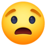 Faccina preoccupata - Facebook