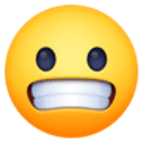 Faccina con smorfia - Facebook