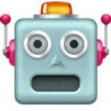 Faccina di robot - Facebook