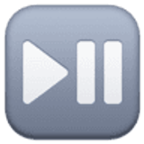 Pulsante riproduci/pausa - Facebook