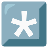 Tasto: * - Noto Color Emoji