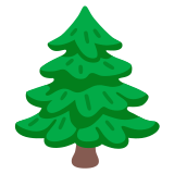 Albero sempreverde - Noto Color Emoji