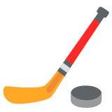 Hockey su ghiaccio - Noto Color Emoji