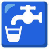 Acqua potabile - Noto Color Emoji