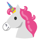 Unicorno - Noto Color Emoji