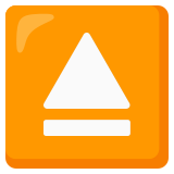 Pulsante di espulsione - Noto Color Emoji