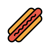 Hot dog - OpenMoji