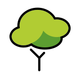 Albero deciduo - OpenMoji