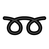 Doppio occhiello - OpenMoji