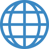 Globo con meridiani - Twitter / X