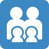 Famiglia: uomo, donna, bambina e bambino - Twitter / X