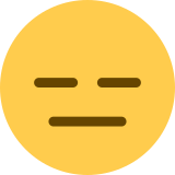 Faccina inespressiva - Twitter / X