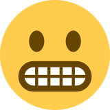 Faccina con smorfia - Twitter / X