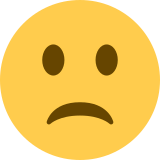 Faccina leggermente imbronciata - Twitter / X