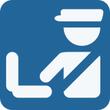 Simbolo della dogana - Twitter / X