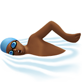 nuotatore: carnagione abbastanza scura