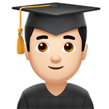 studente maschio: carnagione chiara