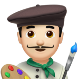 artista uomo: carnagione chiara