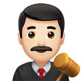 giudice uomo: carnagione chiara