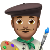 artista uomo: carnagione olivastra