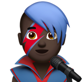 cantante uomo: carnagione scura