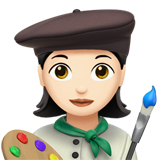 artista donna: carnagione chiara