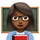 professoressa: carnagione abbastanza scura