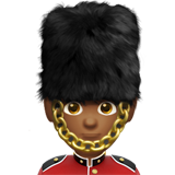 guardia uomo: carnagione abbastanza scura