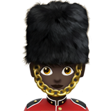 guardia donna: carnagione scura