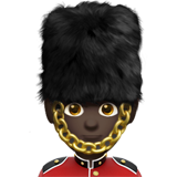 guardia uomo: carnagione scura