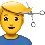 taglio di capelli per uomo