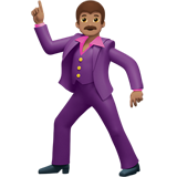 uomo che balla: carnagione olivastra